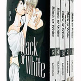 Black or White Series Volume 1-5 Collection 5 Books Set By Sachimo | Paperback