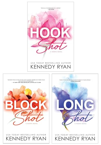 HOOPS Series 3 Books Collection Set By Kennedy Ryan (Long Shot, Block Shot & Hook Shot)