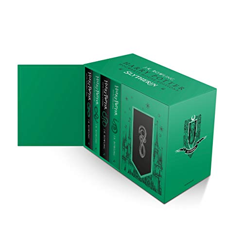 Harry Potter Slytherin House Editions Hardback Box Set: J.K. Rowling - Hardback Box Set