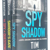Tim Sebastian Collection 3 Books Set (Spy Shadow, Saviour's Gate, The Spy in Question)