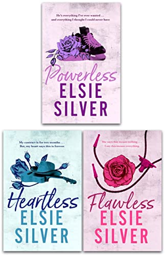 Elsie Silver Chestnut Springs Series 3 Books Collection Set (Heartless, Flawless, Powerless)