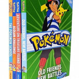 Pokemon Adventures 4 Books Collection Set - Old Friends New Battles, Adventures