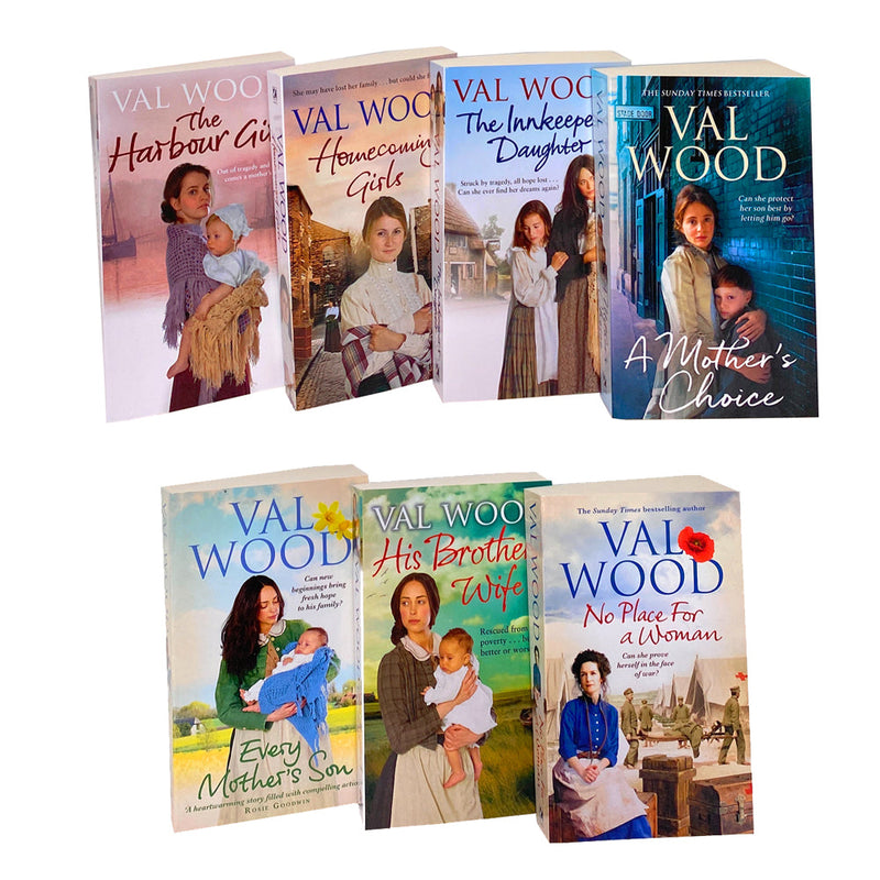 Val Wood Collection 7 Books Set Inc No Place for a Woman, Every Mother's Son...