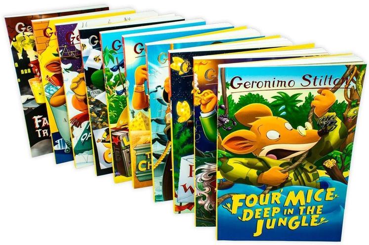 Geronimo Stilton Series 1 & Series 2 - 20 Books Collection Box Set