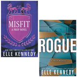Prep Series By Elle Kennedy: 2 Books Collection Set (Misfit, Rogue)