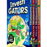 Investigators Series 4 Books Collection Box Set By John Patrick Green(InvestiGators, Investigators: Take the Plunge, InvestiGators: Off the Hook and InvestiGators: Ants in Our P.A.N.T.S.)