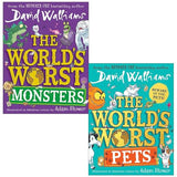 The World's Worst Monsters & Pets 2 Books Collection Set ( The World's Worst Monster's, The World's Worst Pets)