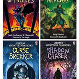 Adventure Gamebooks Series 4 Books Collection Set By Simon Tudhope (Shadow Chaser, Curse Breaker, The Goblin's Revenge & League of Thieves)