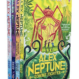 Alex Neptune Series By David Owen 4 Books Collection Set (Dragon Thief, Pirate Hunter, Monster Avenger & Zombie Fighter)