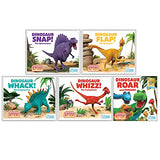 The World of Dinosaur Roar Series Books 5-8 With World Book Day 5 Books Collection Set by Peter Curtis (Snap, Flap, Whack, Whizz & [Paperback] Dinosaur Roar and Friends World Book Day)