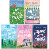 Blue Moon Series 5 Books Collection Set by Lucy Score (No More Secrets. Fall into Temptation, The Last Second Chance, Not Part of the Plan and Holding on to Chaos)