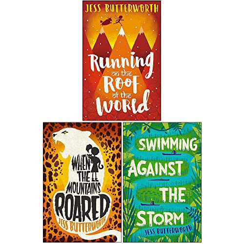 Jess Butterworth Collection 3 Books Set (Running Mountains & Swimming)