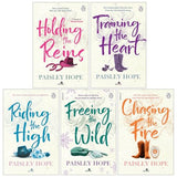 Silver Pines Ranch Series 5 Books Collection Set By Paisley Hope (Holding the Reins, Training the Heart, Riding the High, Freeing the Wild and Chasing the Fire) | Paperback