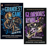 The Grandest Game Series by Jennifer Lynn Barnes 2 Books Collection Set (Glorious Rival and The Grandest Game) | Paperback