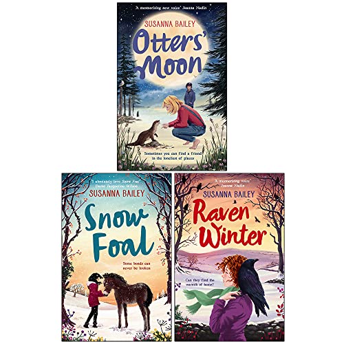 Susanna Bailey Collection 3 Books Set (Otters' Moon, Snow Foal, Raven Winter)