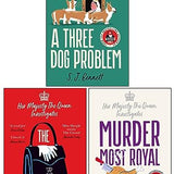 Her Majesty the Queen Investigates Series 3 Books Collection Set (The Windsor Knot, A Three Dog Problem & Murder Most Royal)