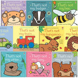 Usborne Thats Not My Toddlers 10 Books Collection Set Pack (Series 3) (Bee, Badger, Car, Fairy, Hedgehog, Kangaroo, Otter, Squirrel, Teddy, Train)