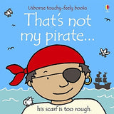 That's Not My Touchy-Feely 3 Books Collection Set by Fiona Watt | Pirate, Dinosaur & Dragon | Usborne Touchy-Feely Board Books