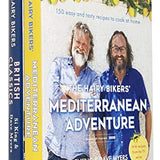 The Hairy Bikers Mediterranean Adventure & The Hairy Bikers British Classics By Si King & Dave Myers 2 Books Collection Set