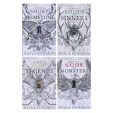 House of Devils Series by Kayla Edwards 4 Books Collection Set (City of Gods and Monsters, City of Souls and Sinners, City of Lies and Legends and City of Smoke and Brimstone)