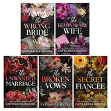 The Windsors Series by Catharina Maura 5 Books Collection Set (The Wrong Bride, The Temporary Wife, The Unwanted Marriage, The Broken Vows and The Secret Fiancée) | Paperback