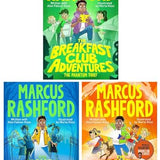 The Breakfast Club Adventures Series 3 Books Collection Set (Marcus Rashford)(The Beast Beyond the Fence, The Ghoul in the School & The Phantom Thief)