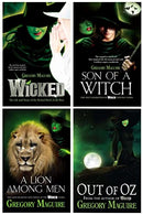 Wicked Years Series 4 Paperback Book Collection by Gregory Maguire: Dive into fantasy with Wicked, Son of a Witch, A Lion Among Men, & Out of Oz!