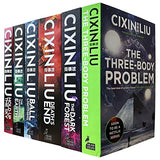 Cixin Liu The Three Body Problem 6 Books Collection Set (Hold Up the Sky, Ball Lightning, Three-Body Problem, Dark Forest, Death's End, The Wandering Earth)