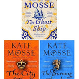 The Joubert Family Chronicles Collection 3 Books Set By Kate Mosse (The City of Tears, The Burning Chambers and The Ghost Ship)