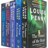 Louise Penny Chief Inspector Gamache Book Series 11-15 Collection 5 Books Box Set (The Nature of the Beast, A Great Reckoning, Glass Houses, Kingdom of the Blind, A Better Man)