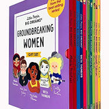 Little People, Big Dreams Groundbreaking Women & Trailblazing Women 10 Books Collection Box Gift Set (Malala Yousafzai,Ruth Bader Ginsburg,Michelle Obama,Amelia Earhart,Rosa Parks,Marie Curie & More)