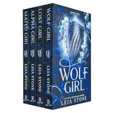 Wolf Girl Series 4 Books Collection Set By Leia Stone (Wolf Girl, Lost Girl, Alpha Girl and Mated Girl)