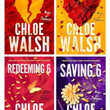 Boys of Tommen Series By Chloe Walsh 4 Books Collection Set (Binding 13, Keeping 13, Saving 6 & Redeeming 6)