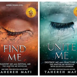 Shatter Me Series 2 Book Collection by Tahereh Mafi |Find Me & Unite Me |Dystopian Fiction, Young Adult Romance, Action, Suspense, Fantasy & Adventure