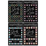 Jacqueline Wilson 4-Book Girls Series Collection | Girls in Love, Girls Out Late & More | Bestselling Fiction for Ages 10+, Popular Children's Author