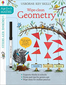 Wipe-Clean Geometry 8-9 (Usborne Wipe-Clean Key Skills By Holly Bathie