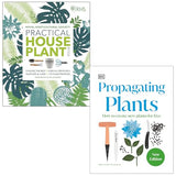 RHS Practical House Plant Book and RHS Propagating Plants 2 Books Collection Set