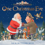 One Christmas Eve by Nick Butterworth | A Percy the Park Keeper Christmas Storybook | Festive Hardcover Picture Book & Christmas Gift for Children