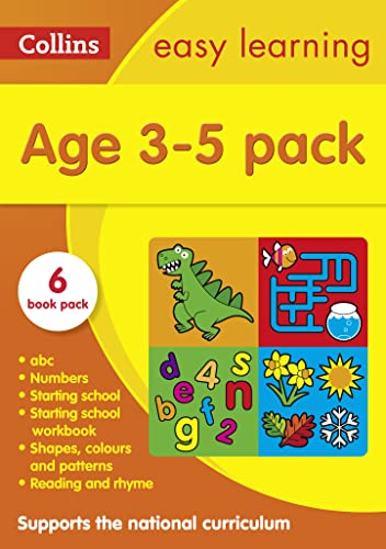 Collins Easy Learning Starter Set Ages 3-5: Ideal for home learning (Collins Easy Learning Preschool)