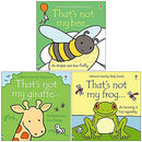 That's Not My Series 3 Books Collection Set By Fiona Watt (Bee, Giraffe, Frog)