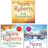 Nora Roberts Collection 3 Books Set (Blithe Images, Irish Thoroughbred, Song of the West)