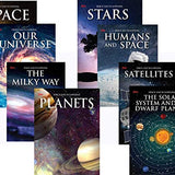 Encyclopedia Of Space 8 Books Collection Set (Space, Our Universe, Planets, The Milkyway & More!)