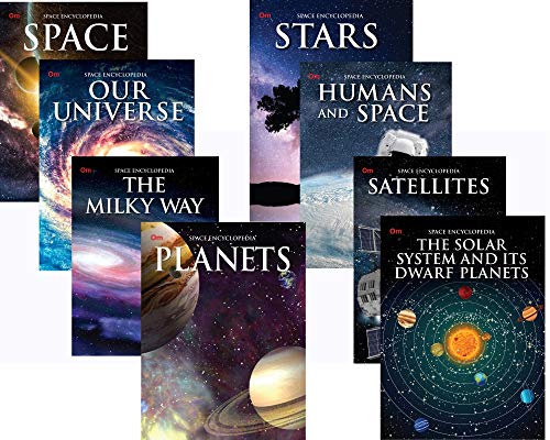 Encyclopedia Of Space 8 Books Collection Set (Space, Our Universe, Planets, The Milkyway & More!)