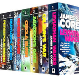 James S A Corey Expanse Series 8 Books Collection Set (Leviathan Wakes, Caliban's War, Abaddon's Gate, Cibola Burn, Nemesis Games, Babylon's Ashes, Persepolis Rising, Tiamats Wrath)