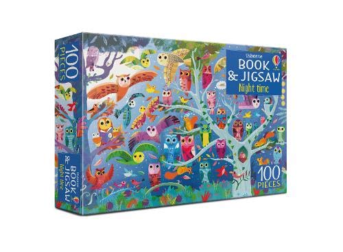 Usborne Book and Jigsaw Night Time By Kirsteen Robson