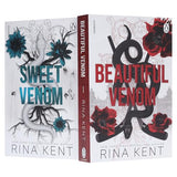 Vipers Series by Rina Kent 2 Books Collection Set (Beautiful Venom and Sweet Venom) | Paperback