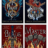 Tricia Levenseller Collection 4 Books Set (Daughter of the Pirate King, Daughter of the Siren Queen, Blade of Secrets & Master of Iron)