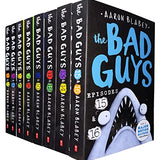 The Bad Guys by Aaron Blabey – 8 Book Collection (Episodes 1–16) | Fun, Engaging Illustrated Children's Fiction Series for Kids & Young Readers