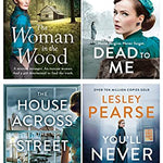 Photo of Lesley Pearse 4 Books Set on a White Background