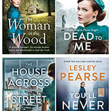 Photo of Lesley Pearse 4 Books Set on a White Background